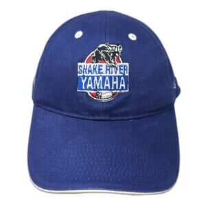Hit Wear Blue White Baseball Cap Hat One Size Shake River Yamaha Star Strapback